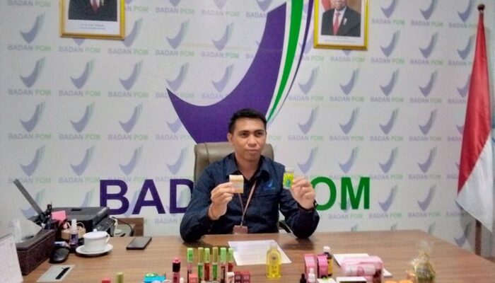 Loka POM Tanjungpinang Amankan 87 Produk Kosmetik Ilegal