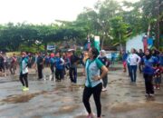 Jalin Silaturahmi dengan Senam Sehat Bersama Damkar dan Relawan