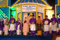 Pemukulan kompang oleh Wakil Gubernur Kepulauan Riau