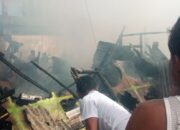 Akibat Korsleting Listrik, Satu Unit Rumah Warga Kampung Bugis Ludes Terbakar