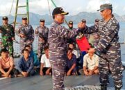 KRI Bung Tomo 357 Kembali Menangkap KIA Vietnam Di Laut Natuna