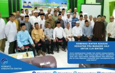 Kemenag Bintan Adakan Kegiatan Pra Manasik Haji untuk CJH Bintan