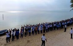 Lanal Ranai Laksanakan Gerakan Menghadap Laut 74.peg