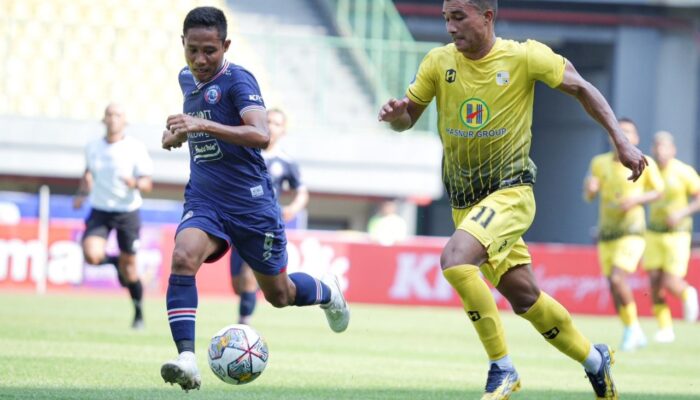 Misi PS Barito Putera Raih Trend Positif Gagal Usai dikalahkan Arema FC 1-0