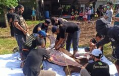Paguyuban Pasundan Kota Tanjungpinang Melaksanakan Penyembelihan Hewan Qurban