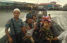 Pangkalan TNI AL Ranai Buka Puasa Bersama Anak Yatim Piatu