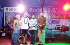 Penyambutan Peserta Yacht Rally Sail To Natuna 2019 Berjalan Meriah
