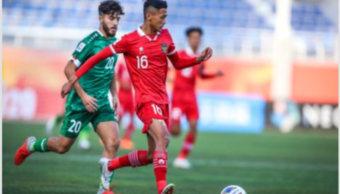 Laga Group A Piala Asia U 20, Indonesia Gagal Meraih Poin atas Irak Dengan Skor 0-2