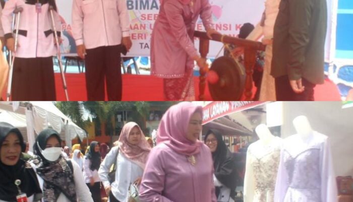 Dewi Kumalasari Ansar Resmikan Bazar Inovasi Masyarakat SMKN 2 Tanjungpinang