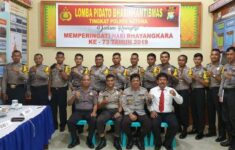 Polres Natuna Gelar Lomba Pidato Bhabinkamtibmas Dalam Rangka HUT Bhayangkara ke 73