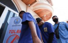 Polres Tanjungpinang Berikan Penjelasan Penangkapan Lima Pelaku Pembawa Narkoba