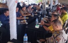 Polsek Gunung Kijang Rapat Koordinasi