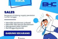 Postingan Lowongan Kerja Batam Homeware Craft