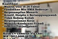 Postingan Lowongan Kerja Toko Jam Leman