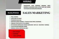 Postingan Lowongan Kerja PT Mikolindo Cemerlang