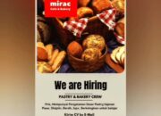 Mirac Cafe and Bakery Kembali Buka Lowongan Kerja di Batam, Cek Persyaratannya Disini