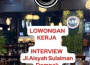 Restoran Kaki Lima Buka Lowongan Kerja di Tanjungpinang, Cek Persyaratannya Disini