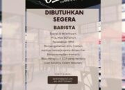 Barika Coffee and Eatery Kembali Buka Lowongan Kerja di Tanjungpinang, Cek Persyaratannya Disini