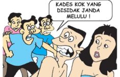 Sedang Bugil Keloni Janda Pak Kades Ditangkap Warga