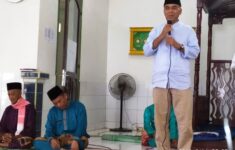 Sekda Natuna Wan Siswandi Hadiri Halal Bihalal di Masjid Besar Syamaratul Infaq