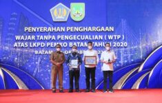 Sembilan Kali Berturut Opini WTP Rudi Terima Penghargaanb dari Kemenkeu