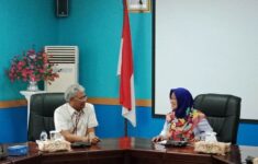 Wabub Natuna Ngesti Yuni Suprapti Terima Kunjungan Rombongan PT Telkom