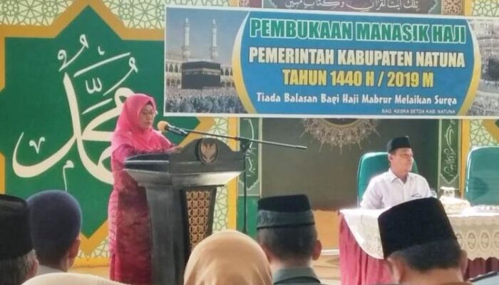 Wakil Bupati Natuna Buka Resmi Manasik Haji Tahun 2019