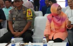 Wakil Bupati Natuna Ngesti Yuni Suprapti Hadiri Rapat Pleno Rekapitulasi Suara