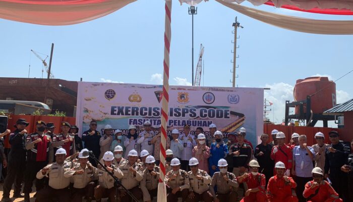 PT Bahtera Bahari Shipyard Adakan Pelatihan Exercise ISPS Code Fasilitas Guna Penanggulangan Perampokan