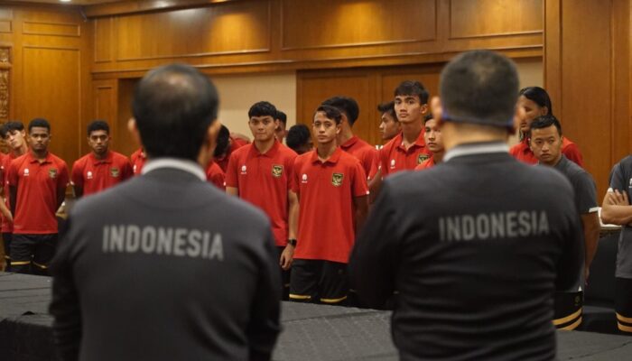 Seluruh Official Pelatih dan Punggawa Timnas Indonesia U22 Gelar Syukuran Jelang SEA Games 2023 di Kamboja