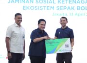 PSSI Gandeng BPJS Ketenagakerjaan Berikan Perlindungan Kesehatan Bagi Wasit Sepakbola Indonesia