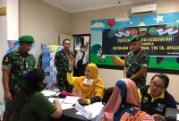 Kasiter Kasrem melihat pelayanan kesehatan dan KB di Puskesmas Batu 10 Tanjungpinang
