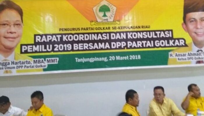 Raker Partai Golkar Se – Kepulauan Riau Untuk Kemenangan Pilkada 2018 dan Pileg Serta Pilpres 2019