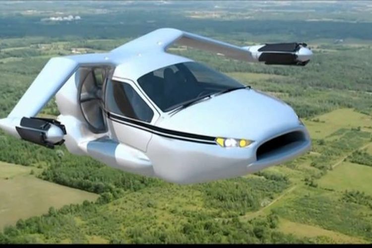 Ilustrasi Mobil Terbang (stimewa)
