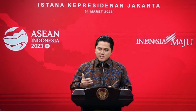 Ketua umum PSSI Erick Thohir