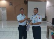 Kapten Adm Delly Yudhatama jabat Kadispers Lanud RHF Yang Baru