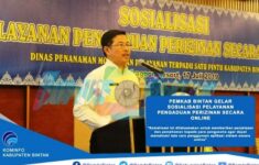 sosialisasi pelayanan online