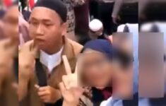 video ancam penggal kepala jokowi