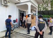 Polres Bintan Kawal Logistik Pemilu Dari KPU Provinsi Kepri Menuju Kabupaten Bintan