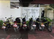 Diduga Hasil Kejahatan, Enam Unit Sepeda Motor Tak Bertuan Diamankan Polisi