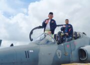 Sambut Kedatangan Pesawat Tempur Hawk Elang Khatulistiwa, Ansar Apresiasi Lanud RHF Tanjungpinang