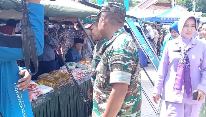 TNI Gelar Bazar Murah Sambut Hari Raya Idul Fitri 1445 H