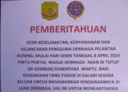 Dermaga Pelantar Kuning Tutup Sementara 8 April 2024, Dishub Tanjungpinang Keluarkan Himbauan Antisipasi Kepadatan Libur Idul Fitri