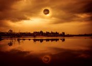 Menjelang Idul Fitri, Terjadi Fenomena Alam Gerhana Matahari Total