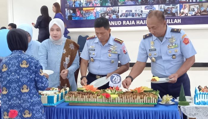 Lanud RHF Tanjungpinang Merayakan HUT TNI AU Ke 78