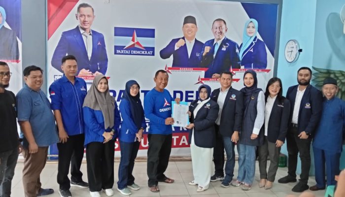 Rahma Mantan Walikota Tanjungpinang, Mendaftar Ke Partai Demokrat Untuk Kembali Bertarung Dalam Pilkada