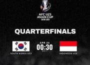 Timnas Indonesia U23 Siap Bersaing Dengan Korea Selatan U23 Di Perempat Final Piala Asia U23