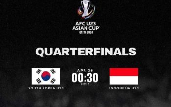 Timnas Indonesia U23 Siap Bersaing Dengan Korea Selatan U23 Di Perempat Final Piala Asia U23