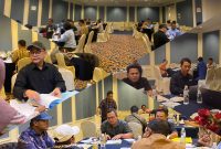 Serba Serbi pelaksanaan UKW PWI selama dua hari di Hotel Harmoni One Batam, Sabtu (4/5/2024)