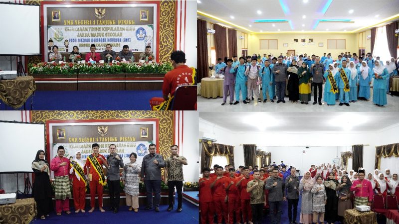 Program Jaksa Masuk Sekolah Keajti Kepri pada dua sekolah do Tanjungpinang, Jumat (21/6/2024)
